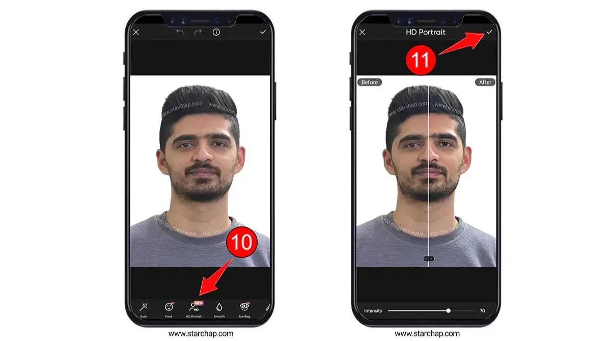 گرفتن عکس پرسنلی در خانه
