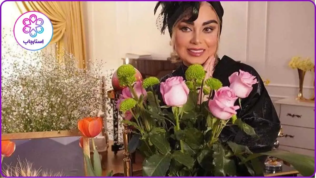 عکس در کنار سفره هفت سین نوروز