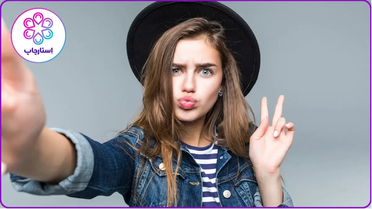 ایده عکاسی سلفی دخترونه