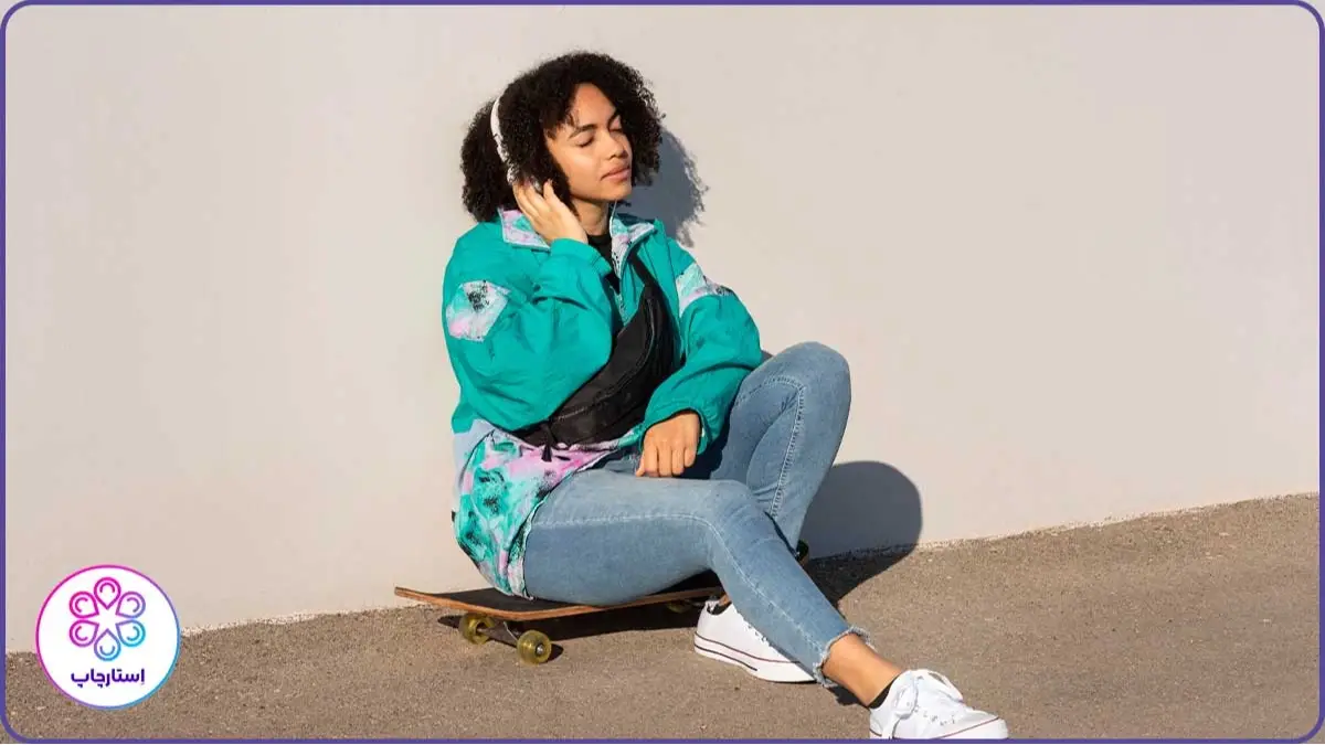 عکاسی خیابانی با اسکیت بورد