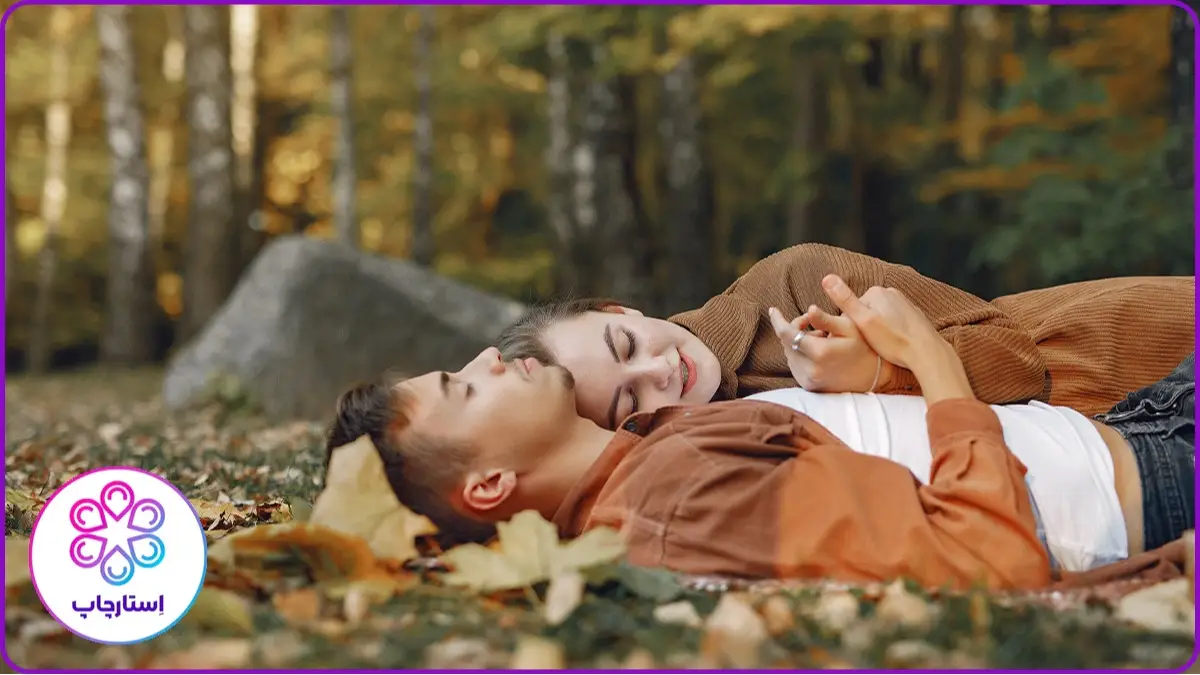 ایده عکاسی پاییزی دونفره