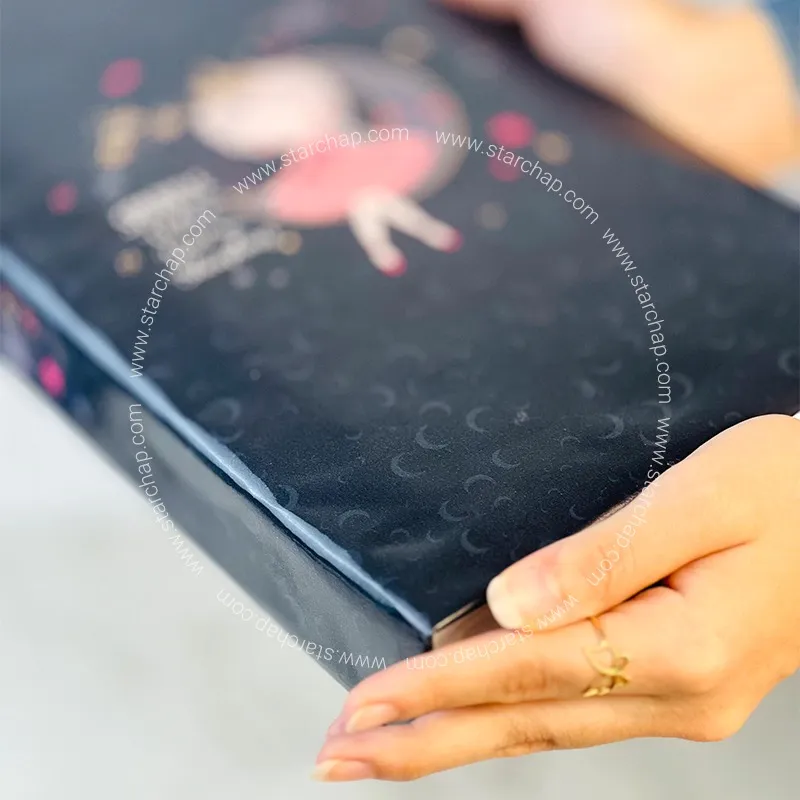 آلبوم 10در15 پاکتی- دختروماه (مشکی)