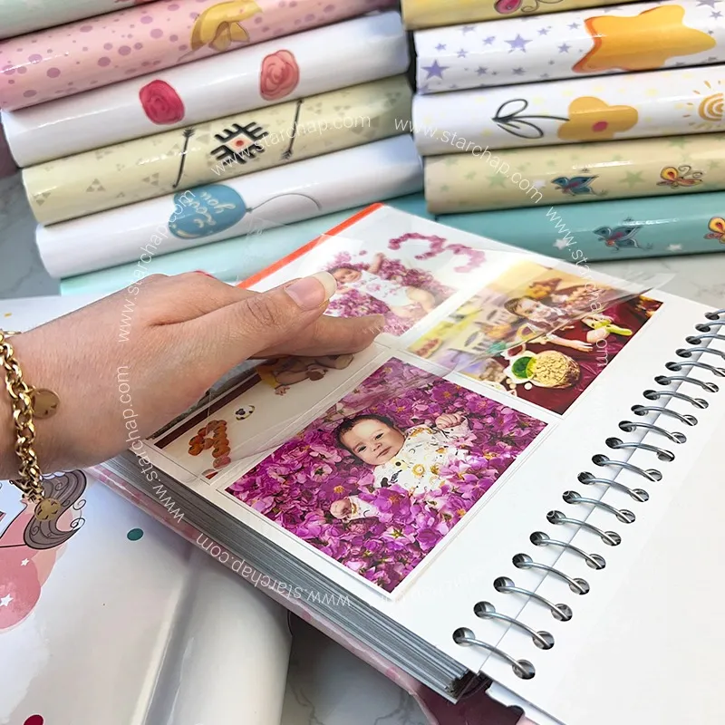 آلبوم چسبی پسر زمستونی 15 در 21