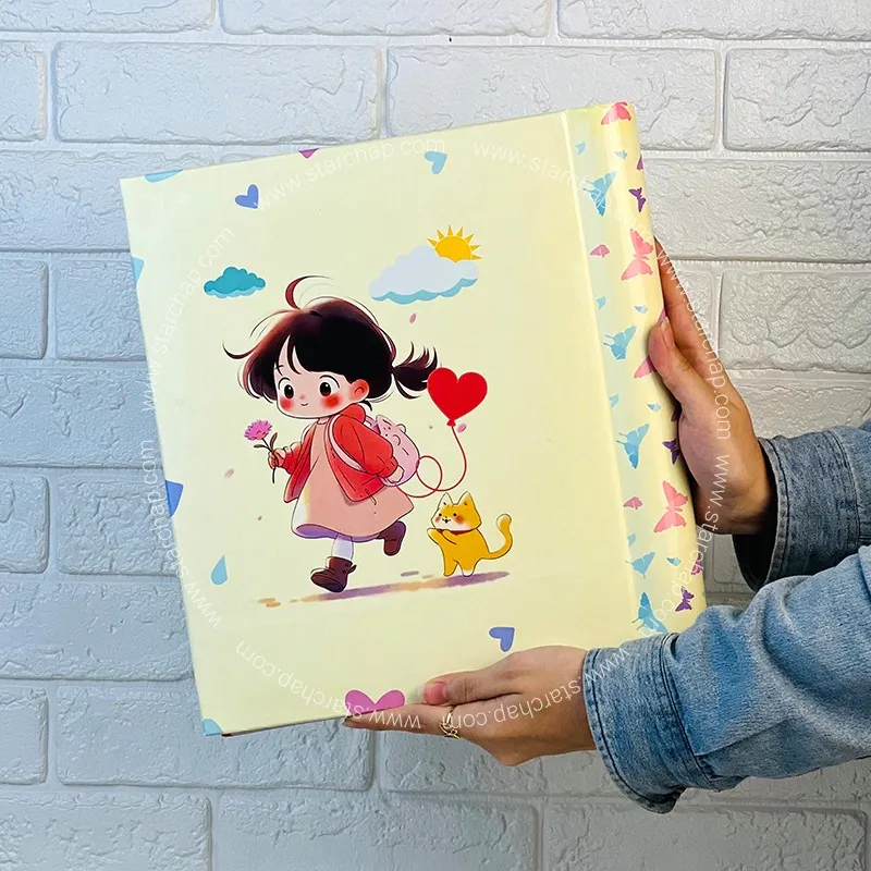 آلبوم چسبی دختروگربه 22 در 29