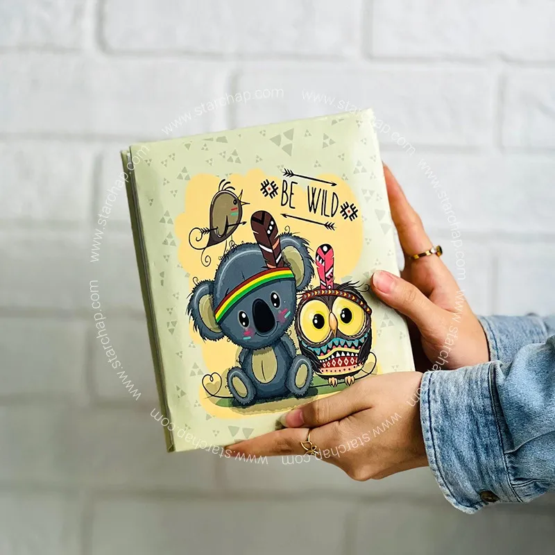 آلبوم 13 در 18 پاکتی - کوالا و جغد