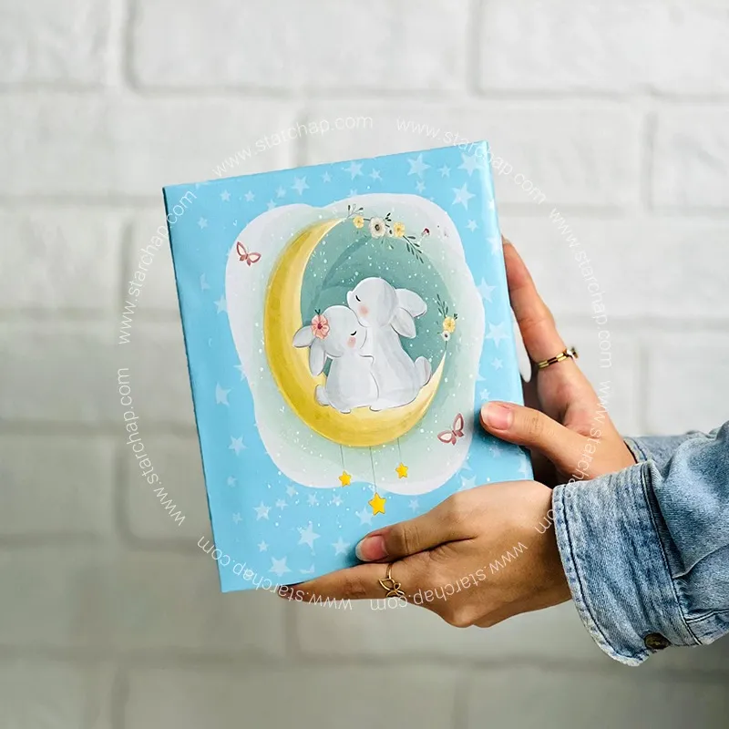 آلبوم 13 در 18 پاکتی - خرگوش آبی