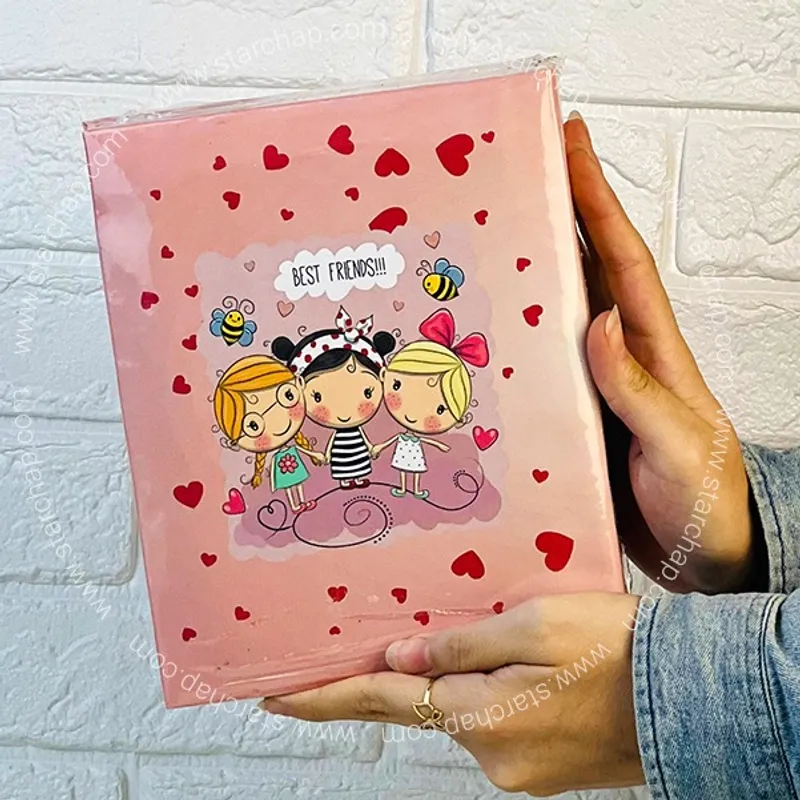 آلبوم 15 در 21 پاکتی- دختران صورتی