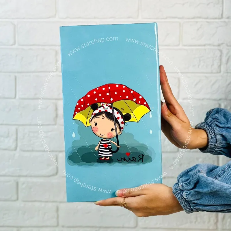 آلبوم عکس 10در15 پاکتی- دختر چتر قرمزی