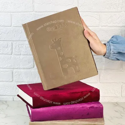 آلبوم فریم دار 15در21 مخمل کودک