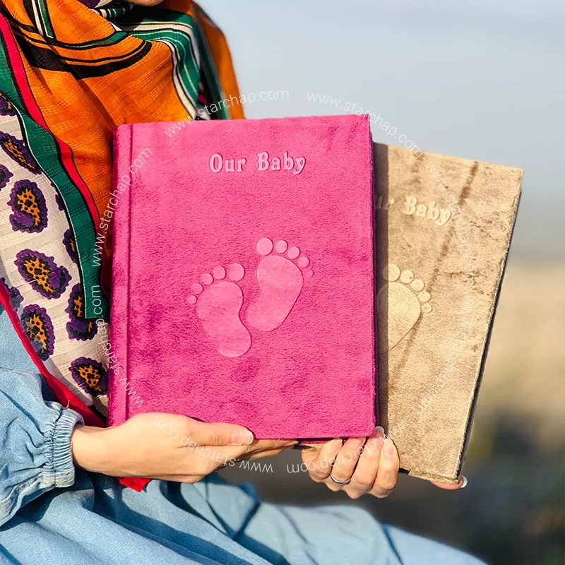 آلبوم فریم دار 15در21 مخمل کودک