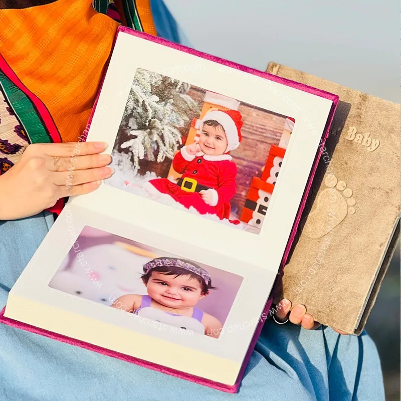 آلبوم فریم دار 15در21 مخمل کودک