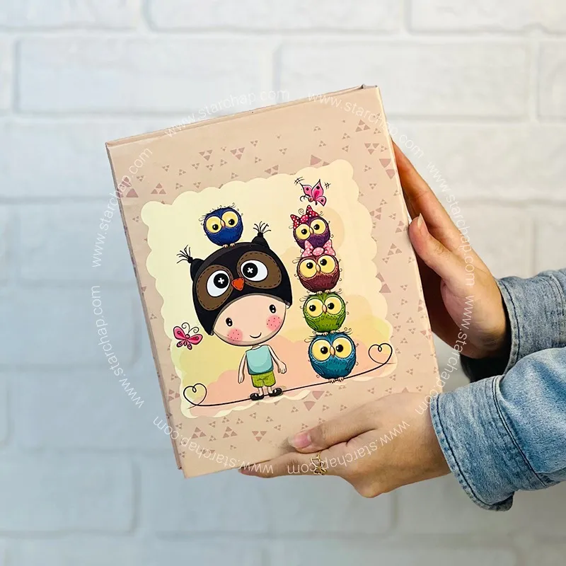 آلبوم 13 در 18 پاکتی - پسر و جغد