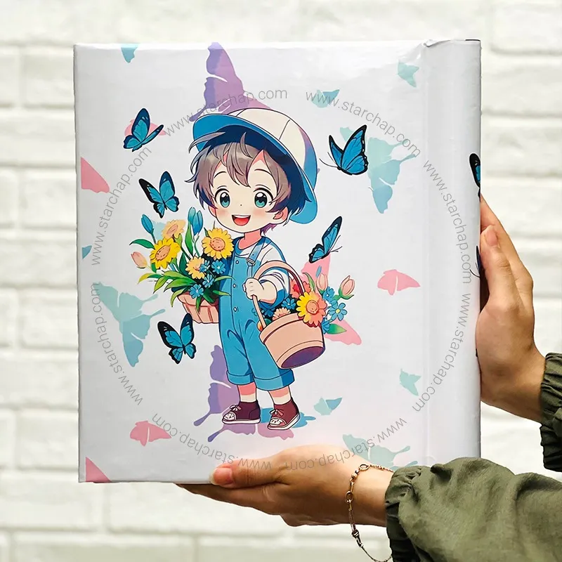 آلبوم چسبی پسرگلفروش 22در29