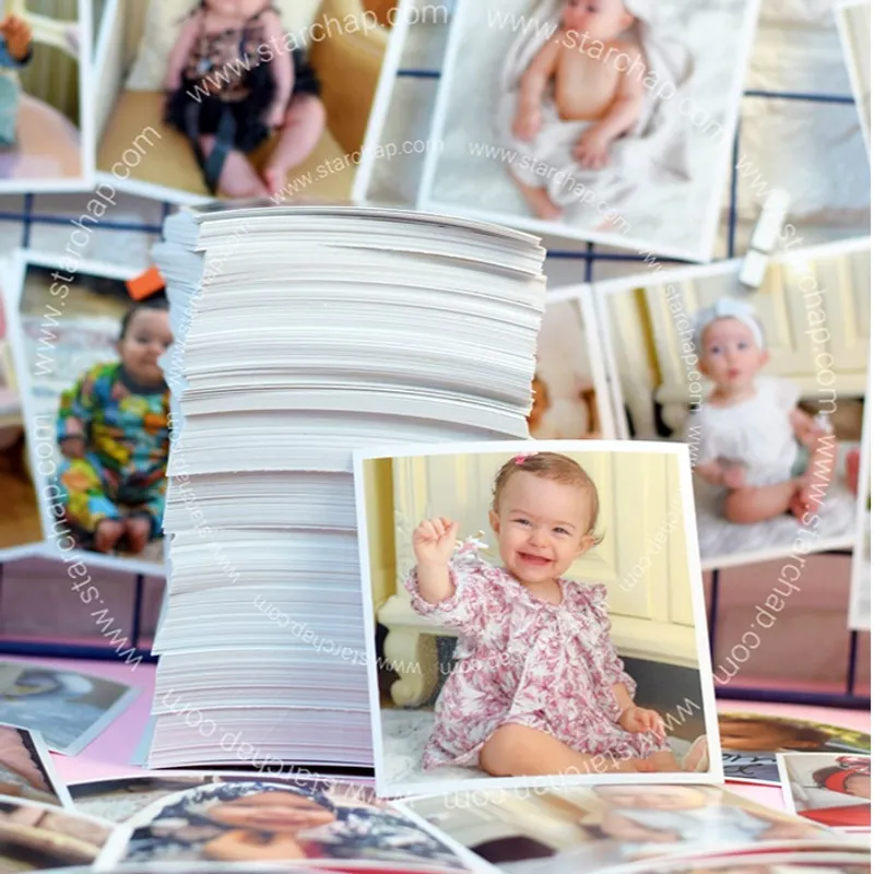 چاپ عکس مربع 10 در 10 با حاشیه سفید