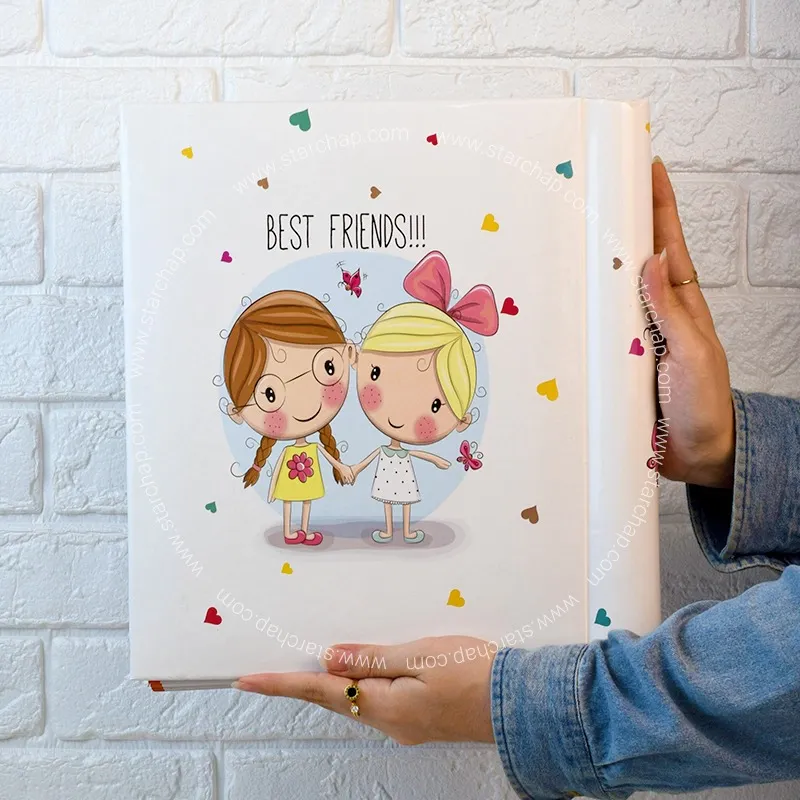 آلبوم چسبی دو دختر 22 در 29