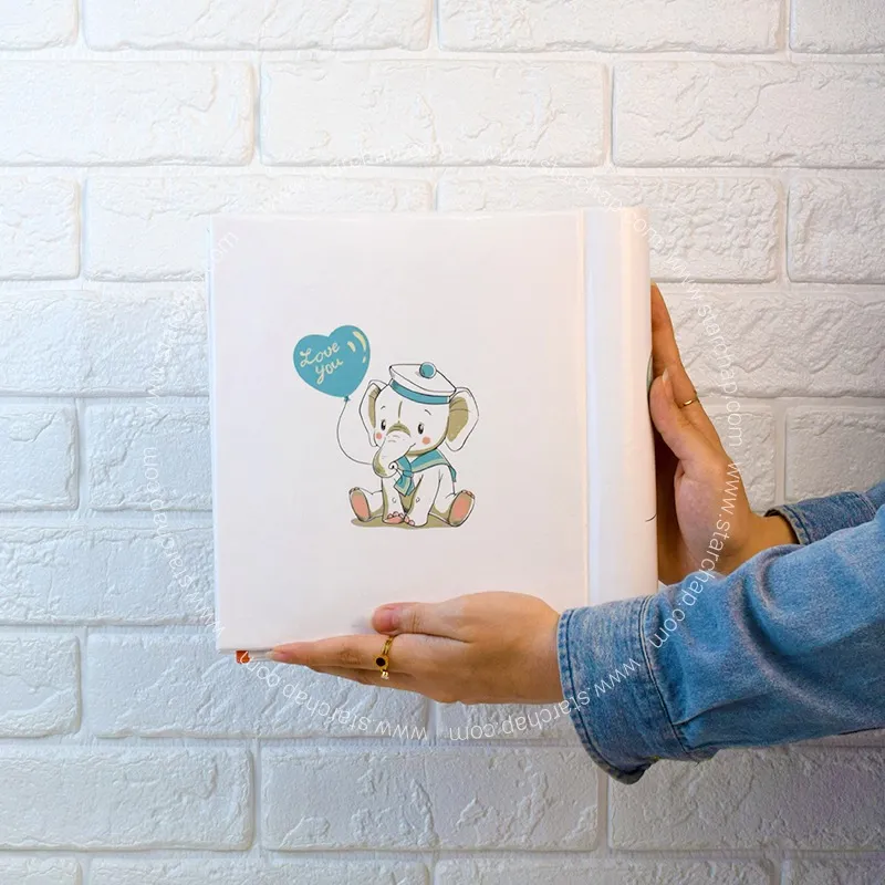 آلبوم چسبی فیل آبی 15 در 21