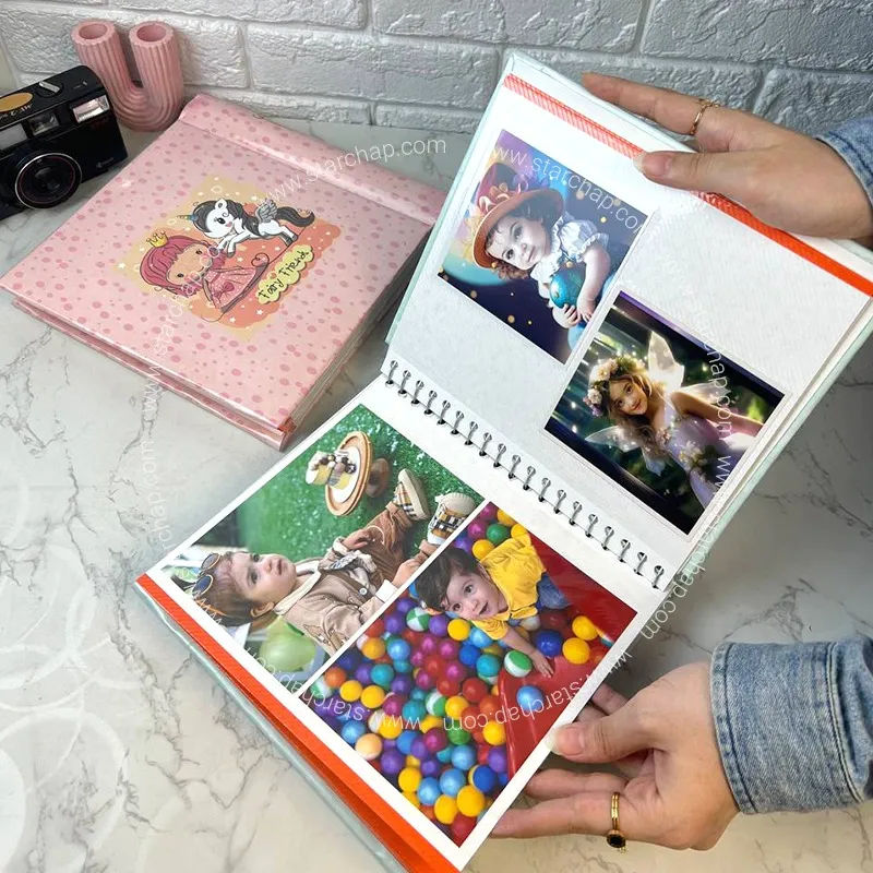 آلبوم چسبی کوالا زرد 15 در 21